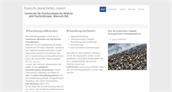 Desktop Screenshot of praxis-haefner-gonser.de